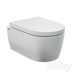 Toilet and Bidet - SSWW CT2038 wall-hung toilet 