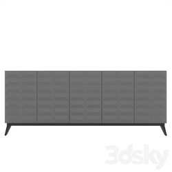Sideboard _ Chest of drawer - Pyramid Cabinet Console _ Large 