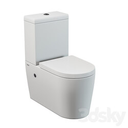 Toilet and Bidet - SSWW CT2046 floor toilet 