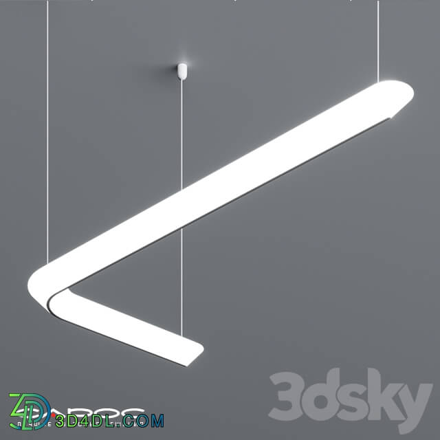 Chandelier - Pendant lamp Saros Iceberg-3 Line L