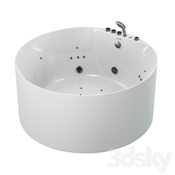 Bathtub - SSWW AX223 Acrylic Whirlpool Bathtub 