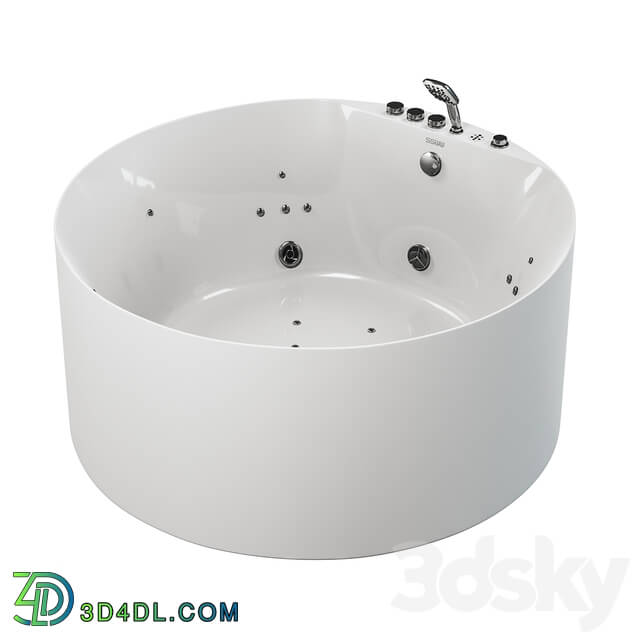 Bathtub - SSWW AX223 Acrylic Whirlpool Bathtub