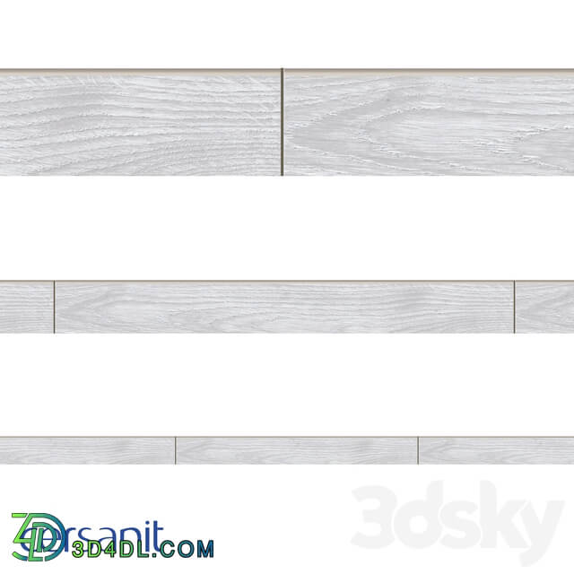 Tile - Skirting board Cersanit Woodhouse light gray 0.7x59.8 WS5A526