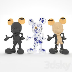 Sculpture - mickey mouse leblon delienne 