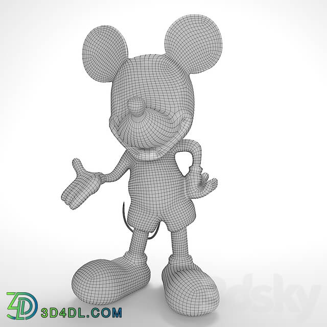 Sculpture - mickey mouse leblon delienne