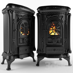Fireplace - Cast-iron stove of ingrid 