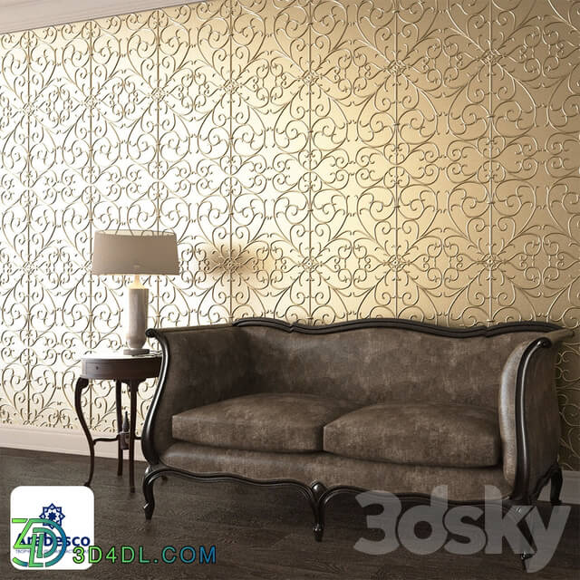 Decorative plaster - Panel 1036 OM