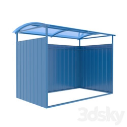Urban environment - container cabinet 001 
