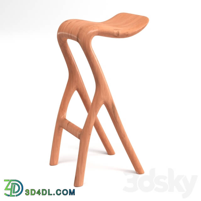 Chair - Wooden bar chair