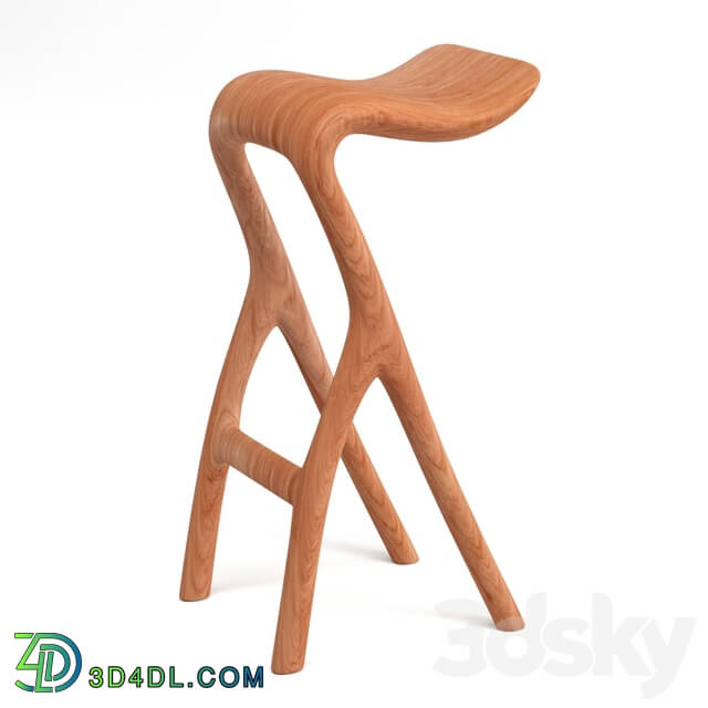 Chair - Wooden bar chair
