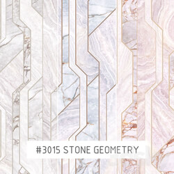 Wall covering - Creativille _ Wallpapers _ 3015 stone geometry 