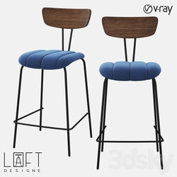 Chair - Bar stool LoftDesigne 1460 model 