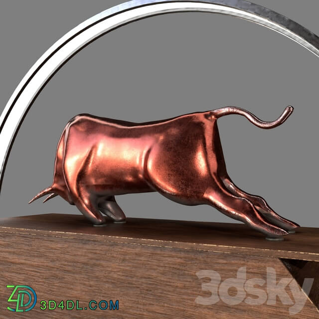 Sculpture - Decorative bull