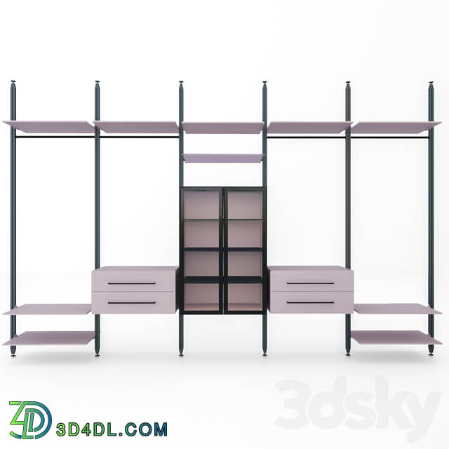 Wardrobe _ Display cabinets - OM Profile wardrobe room