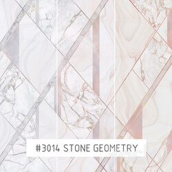 Wall covering - Creativille _ Wallpapers _ 3014 Marble Geometry 