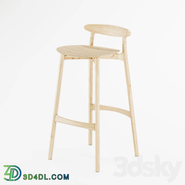 Chair - Wood bar stool