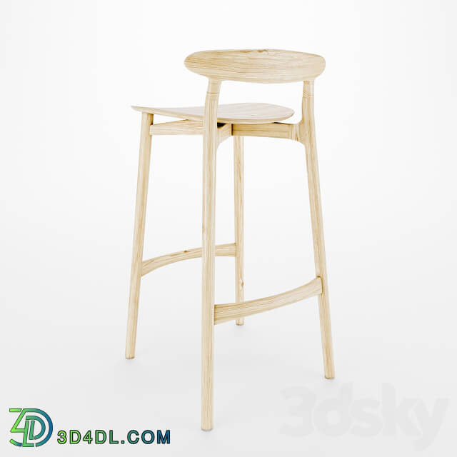 Chair - Wood bar stool