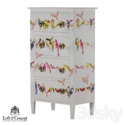Sideboard _ Chest of drawer - Chest of drawers parrots _Loft concept_ 