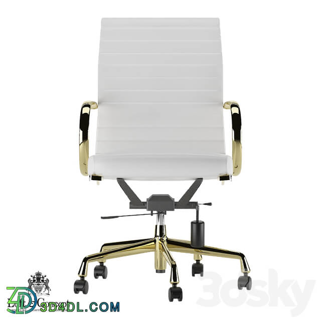 Office furniture - Armchair White Atlant _Loft concept_