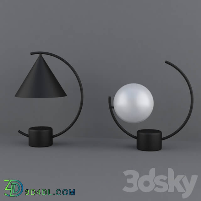 Table lamp - Jianz_Bedroom_Lamp