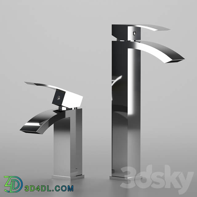 Faucet - Two Size Rectangular Faucet from Grohe