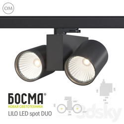 Technical lighting - Lilo led spot duo _ Bosma 