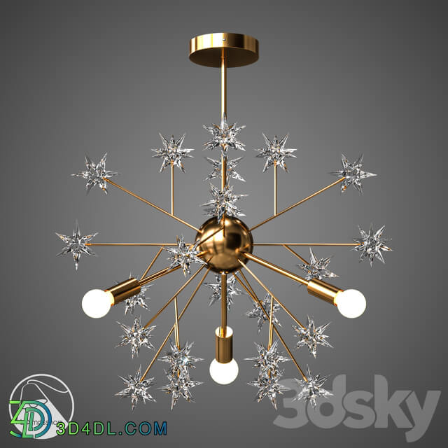 Chandelier - L1171 Chandelier Magic Stars