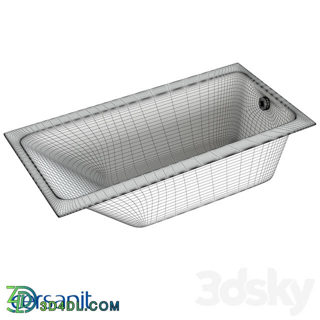 Bathtub - Rectangular bathtub CREA 150x75