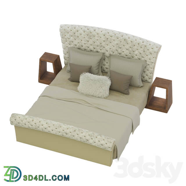 Bed - Roll top sleight bed