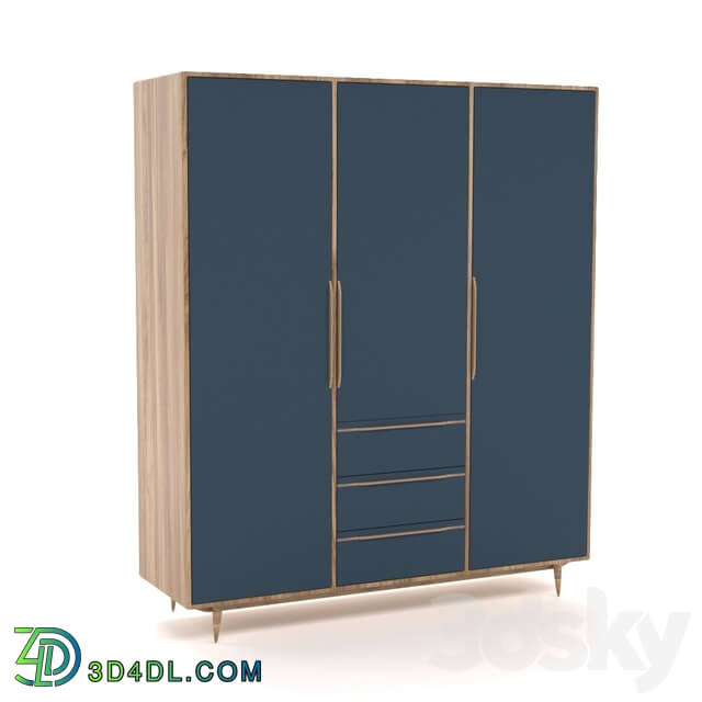 Wardrobe _ Display cabinets - Cabinet Bruni Black Art.209491