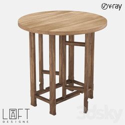 Table - Table LoftDesigne 387 model 