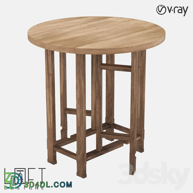 Table - Table LoftDesigne 387 model