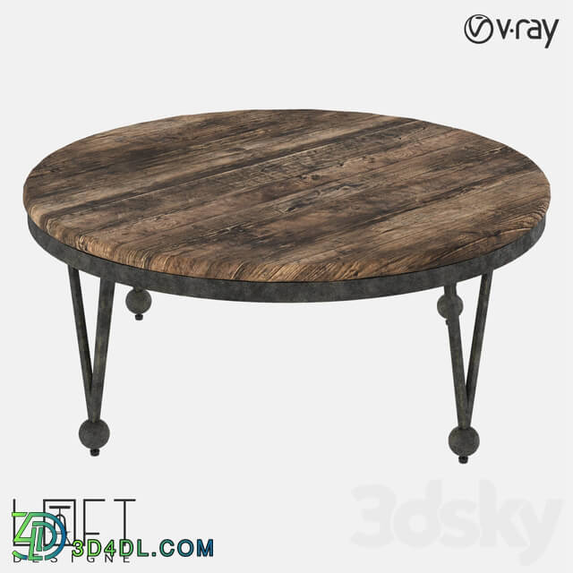 Table - Coffee table LoftDesigne 6858 model