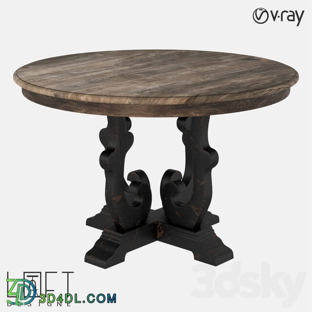 Table - Table LoftDesigne 6863 model