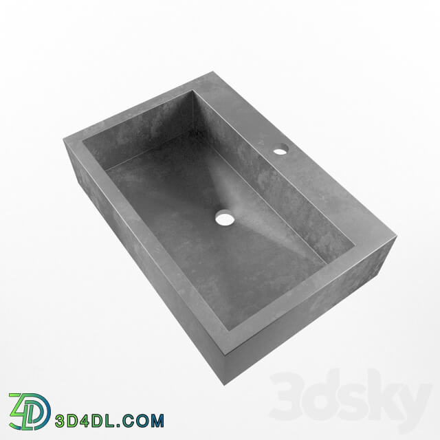 Wash basin - Concrete sink _Screen_