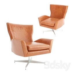 Arm chair - Hemming leather chair 