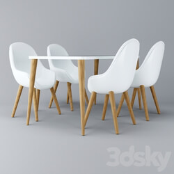 Table _ Chair - Dining Set 
