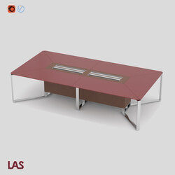 Office furniture - 3D-model of an office table LAS I MEET _146619_ 