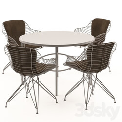 Table _ Chair - Overgaard _ Dyrman dining chair and table 