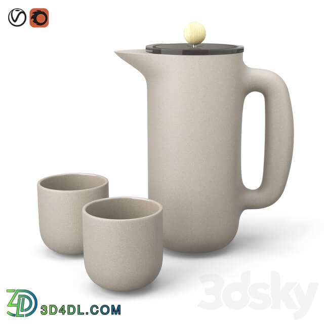Tableware - Muuto Push Coffee Maker _ Mugs