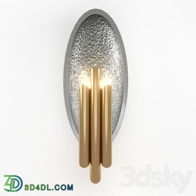 Wall light - Corrugation Silver 44.643