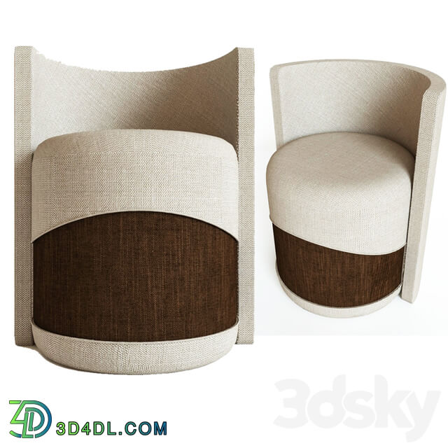 Arm chair - Fancy round chair