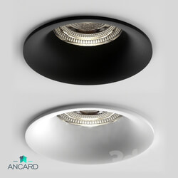 Spot light - Recessed luminaire MR16 for GU10 lamp from Ancard 
