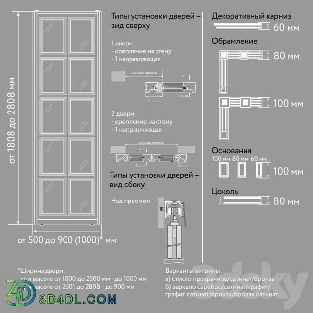 Doors - Interior Hanging Door Aristo. Yvoire Collection _ivoire_