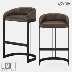 Chair - Bar stool LoftDesigne 2056 model 