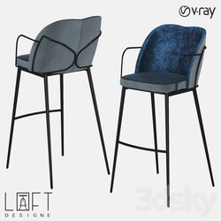 Chair - Bar stool LoftDesigne 30472 model 