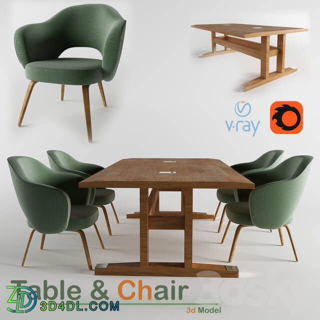 Table _ Chair - Table and chair