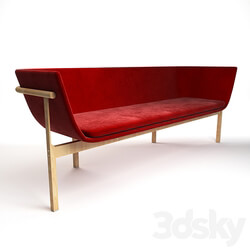 Sofa - Red sofa 