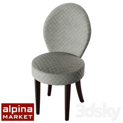 Chair - Dining chair IXORA dark walnut ALP _ ST-104_3 _ Caspia04 