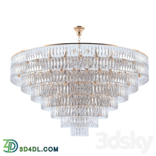 Chandelier - Newport light 10129 _ 37C gold